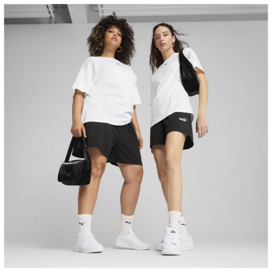 Puma Γυναικείο σορτς Essential Small No.1 Logo Lightweight 4'' High-Waist Shorts Puma Γυναικείο σορτς Essential Small No.1 Logo Lightweight 4'' High-Waist Shorts